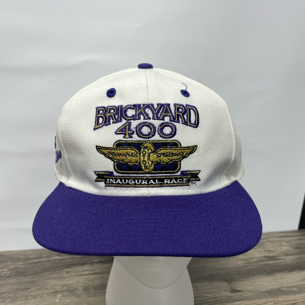 Vintage Brickyard 400 Inaugural Race Indianapolis Motor Speedway Cap Hat